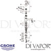 Grohe Concetto Single-Lever Sink Mixer Spares